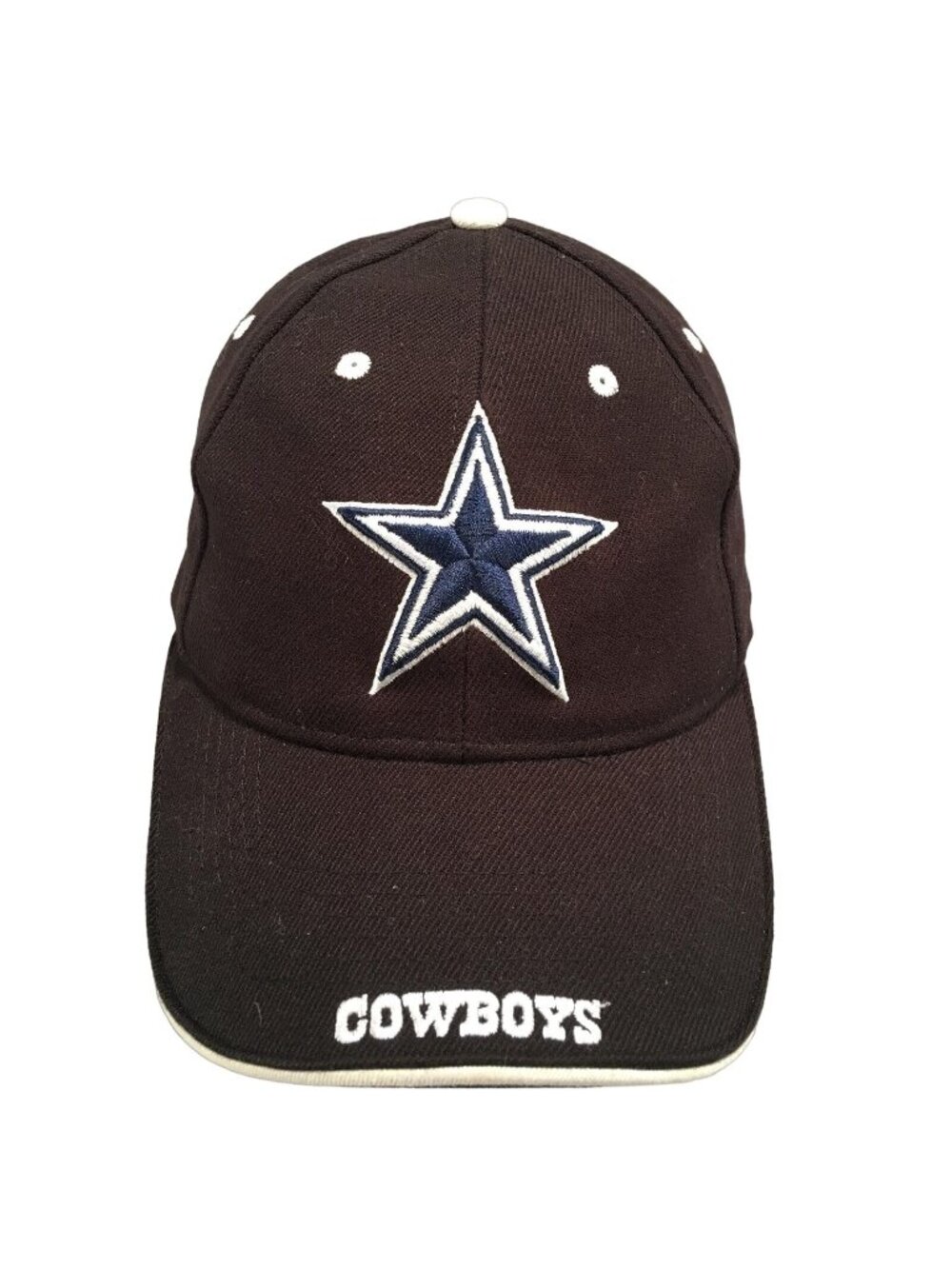 Dallas Cowboys Drew Pearson NFL Game Day Hook and Loop Adjustable Hat Cap Black